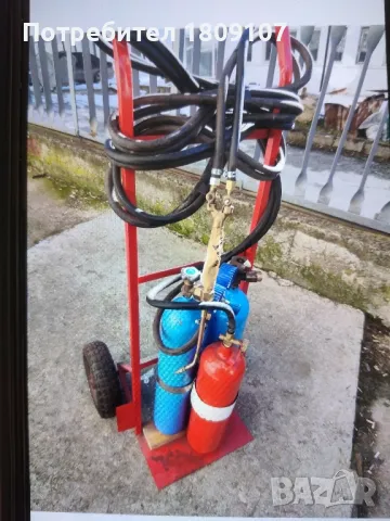 Мобилен оксижен с 2 х 4.2 л+1х3л бутилки , снимка 11 - Други инструменти - 48823056