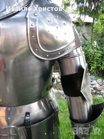 Рицарска броня - реален размер, снимка 8 - Антикварни и старинни предмети - 27596256