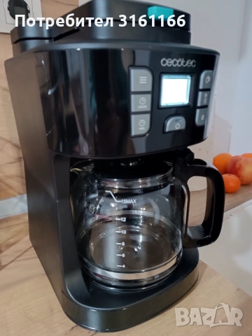 Кафемашина Cecotec с кафемелачка, снимка 2 - Кафемашини - 53060778