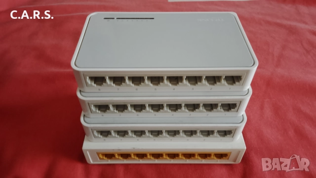 Суичове TP-Link TL-SF1008D с 8 порта, снимка 5 - Суичове - 52581034