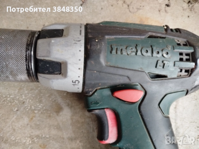 Винтоверт METABO 18 V - за ремонт, снимка 5 - Винтоверти - 52469496