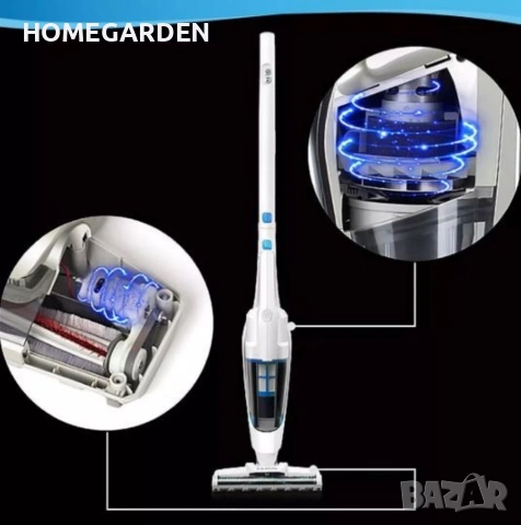 Прахосмукачка за под и мебели с хепа филтър, снимка 5 - Прахосмукачки - 53508862