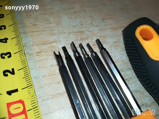 отвертка със специфични накраиници, снимка 5 - Отвертки - 28944732