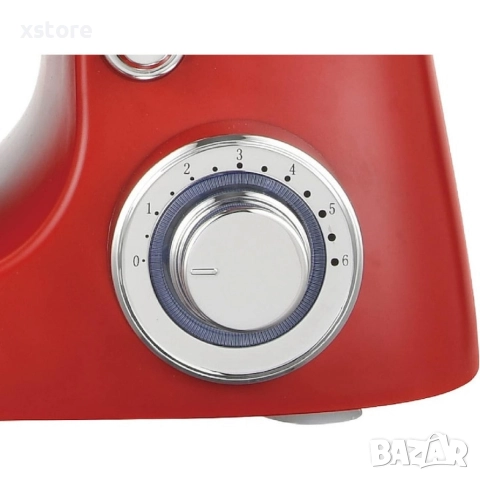 Многофункционален планетарен миксер с иноксова купа 5.5L Royalty Line RL-PKM1600, снимка 6 - Миксери - 52698756