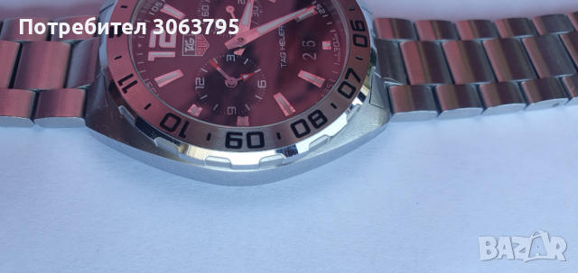 Продавам мъжки часовник Tag Heuer Formula 1, реф. WAZ111A.BA0875, кварц, каса 41, аларма, водоустойч, снимка 4 - Мъжки - 44890314