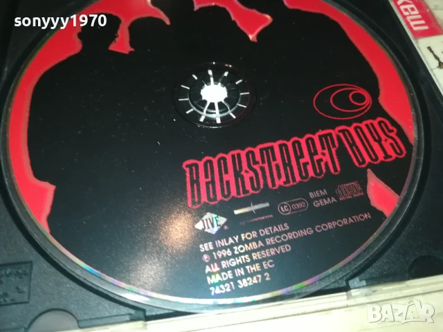 BACKSTREET BOYS CD 1308250943, снимка 11 - CD дискове - 51348364