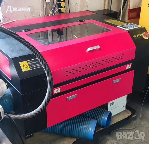 Машина за лазерно рязане и гравиране на неметални изделия CO2 60W, снимка 3 - Други машини и части - 52315743