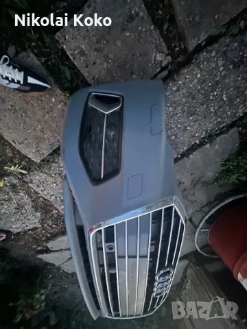 Предна Броня AUDI A6 S line, снимка 3 - Части - 47408629