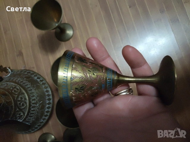 Стар месингов чайник , снимка 2 - Колекции - 53462944