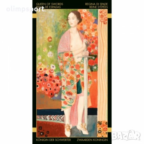карти таро LOSCARABEO GOLDEN KLIMT  нови Изкуството на Густав Климт заема водеща позиция в началото , снимка 7 - Карти за игра - 32666298