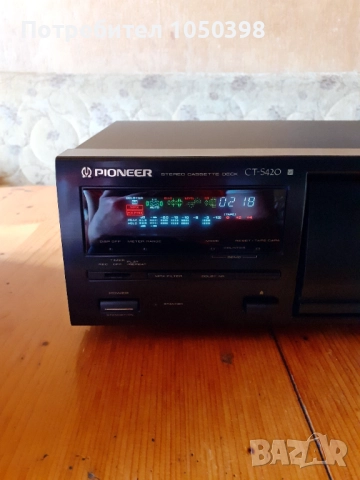 Дек PIONEER CT -S420 -Триглав японски, снимка 3 - Декове - 52678027