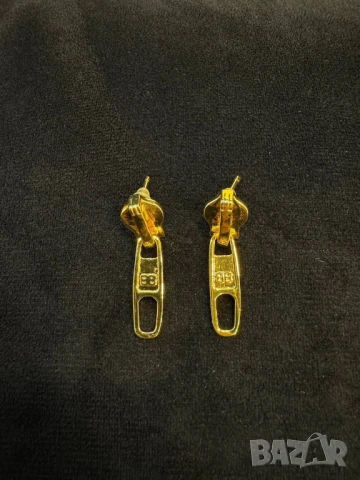 обеци от висококачествена стомана chanel valentino garavani versace ysl saint laurent , снимка 6 - Обеци - 51395628