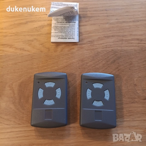 2 броя Дистанционни за гаражна врата Hormann 868.3 MHz, снимка 8 - Друга електроника - 53258126