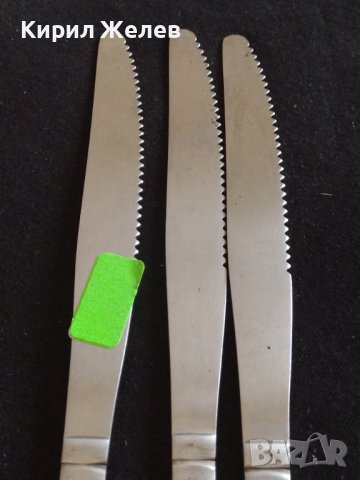 Три стари ножа с маркировка ACIER INOX перфектно състояние за КОЛЕКЦИЯ ДЕКОРАЦИЯ 42149, снимка 3 - Други ценни предмети - 43819132