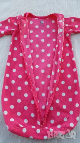 Детски спален чувал Carter's с ръкави 0-9 месеца пролет/есен, снимка 4 - Спални чували за бебета и деца - 49581760