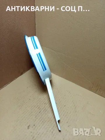 Соц Стар Емайлиран Тиган., снимка 2 - Антикварни и старинни предмети - 49817390