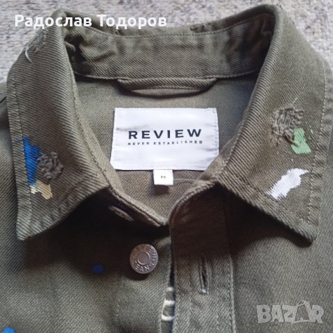 Дънкова риза Review, снимка 6 - Ризи - 38623890