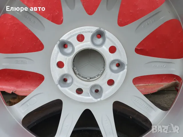 Джанти Мерцедес 5х112x7J17 EТ49, снимка 12 - Гуми и джанти - 48654491