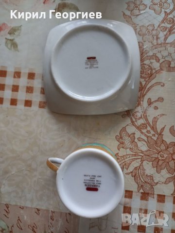 Красив Японски порцеланов сервиз за кафе , снимка 3 - Сервизи - 39122678