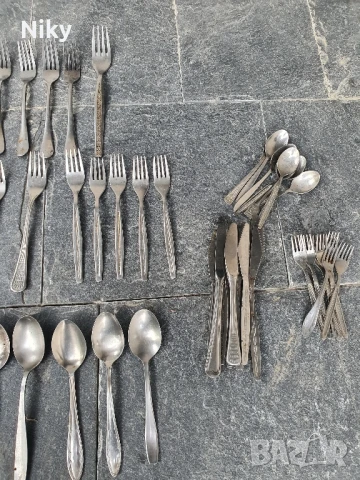 Вилици, лъжици и ножове от соца , снимка 2 - Прибори за хранене, готвене и сервиране - 51290195