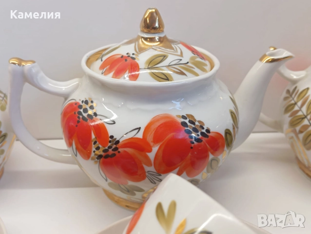 Руски порцелан , снимка 7 - Сервизи - 51455429