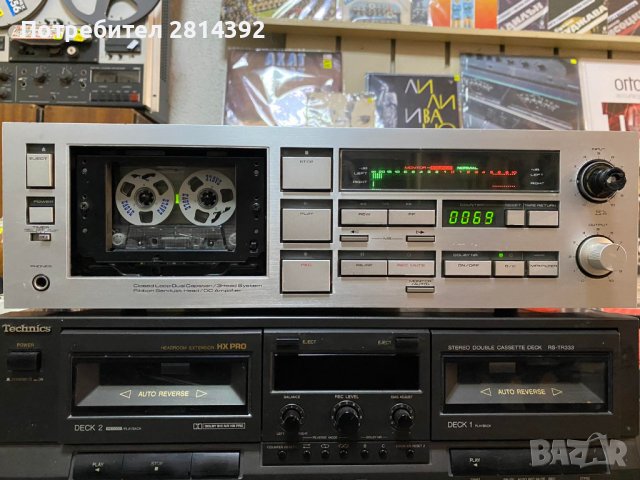 Касетен Дек PIONEER CT-A7 един от най-високите модели на Pioneer, за ремонт или части, снимка 12 - Декове - 43255851