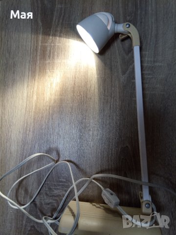 Настолна лампа за бюро, силна светлина, произведена Финландия, снимка 3 - Настолни лампи - 43553506