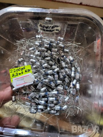 стирофлексен кондензатор, високоволтов кондензатор  2, 2 нанофарада на 63 волта