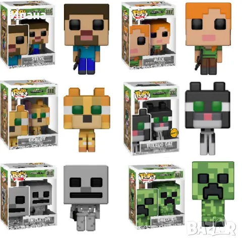 Фигурки Майнкрафт/Minecraft Pop