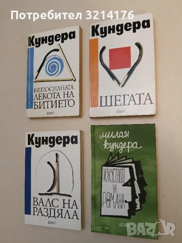 Шегата - Милан Кундера