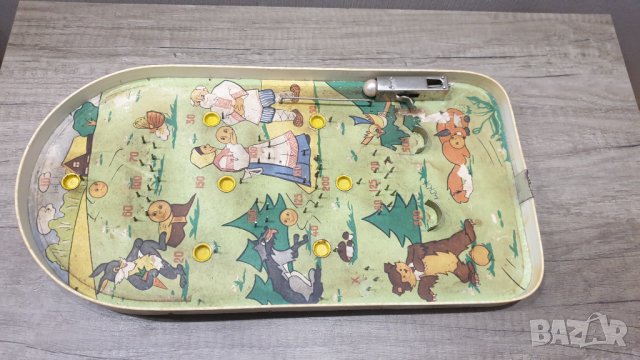 Руска Соц СССР Настолна Детска Игра Флипер, снимка 3 - Колекции - 43805190