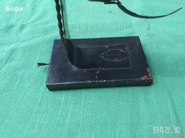 Стар метален аплик, снимка 3 - Лампи за стена - 33216165