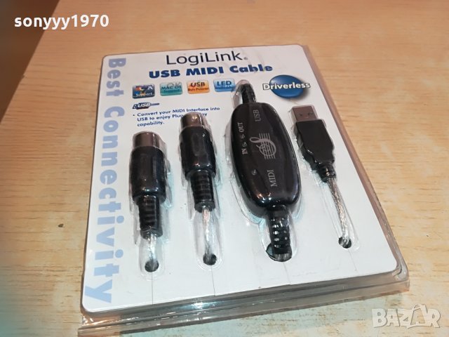 logilink usb midi cable germany 0504211854, снимка 1 - Други - 32436259