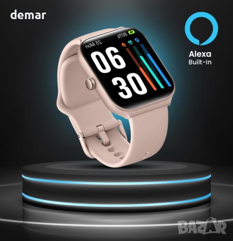 Смарт часовници RIZAMZ за жени - Alexa Вграден -1,95" TFT-LCD HD, снимка 4 - Смарт гривни - 42949974