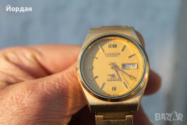 Мъжки Японски часовник ''Citizen'' автоматичен /21 камъка/, снимка 14 - Мъжки - 49596310