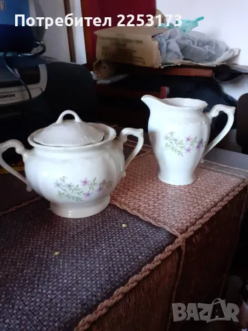 Захарница и каничка за мляко лот, снимка 5 - Аксесоари за кухня - 48004208