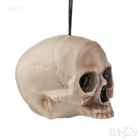 Halloween / Хелоуин висящ череп – декорация 15см_1244364, снимка 2 - Декорация за дома - 52008713