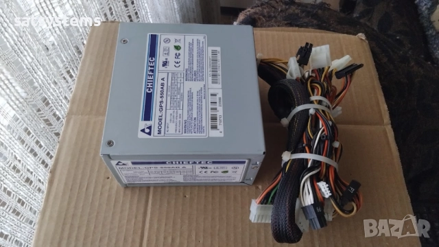 Компютърно захранване 550W Chieftec GPS-550AB A 120mm FAN, снимка 5 - Захранвания и кутии - 52516795
