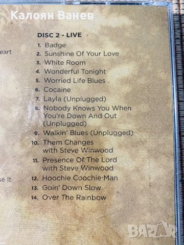 ERIC CLAPTON-CD,оригинални, снимка 15 - CD дискове - 37051716