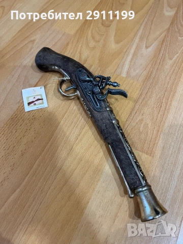 Реплика на кремъклия, снимка 8 - Антикварни и старинни предмети - 53364243