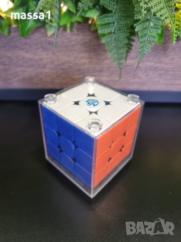НОВО!!! Класическо кубче на Рубик в кутия пластмасова, снимка 2 - Образователни игри - 44082864
