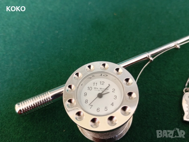 Метален настолен часовник , снимка 3 - Други - 52344288