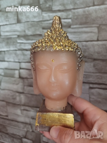 Свещ Буда., снимка 2 - Декорация за дома - 52914389