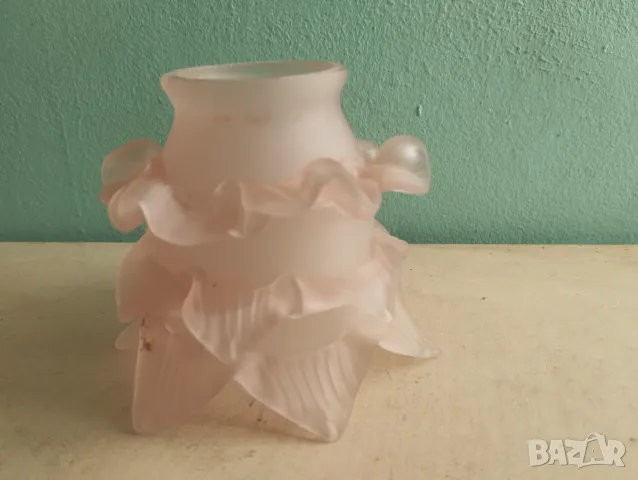 Абажур,стъкло за лампа арт деко, снимка 3 - Настолни лампи - 47747967