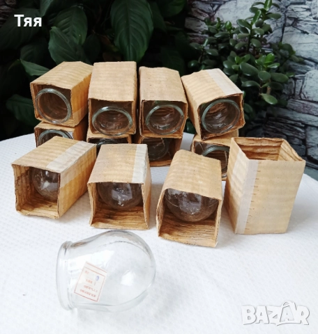 Стъклени вендузи от соца, снимка 4 - Масажори - 52874413