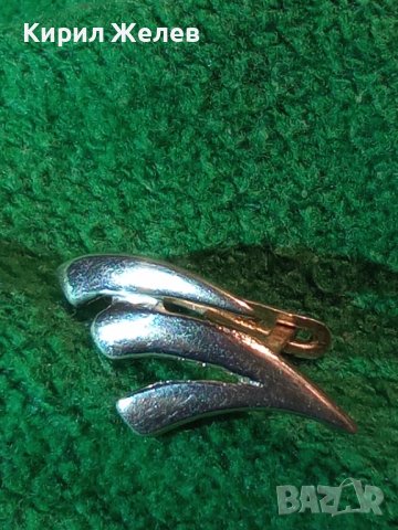 925 СРЕБРО АРТ СТИЛНА КРАСИВА СРЕБЪРНА ОБЕЦА 26306, снимка 3 - Обеци - 35820631