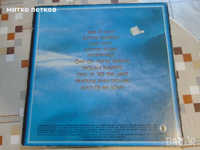 плоча Eagles, снимка 4 - Грамофонни плочи - 52384609