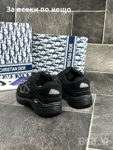 Christian Dior Дамски Черни Маратонки👟Дамски Спортни Обувки В Черен Цвят Кристиян Диор Код E1062, снимка 3 - Маратонки - 52206928