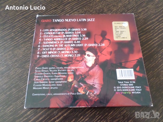 Tango Nuevo - Latin jazz, снимка 2 - CD дискове - 42930950