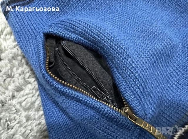 Мъжки вълнен Windstopper Dale of Norway, Размер М, снимка 6 - Пуловери - 52744023